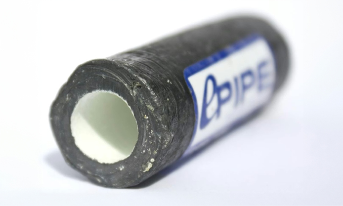 Groene loden leiding